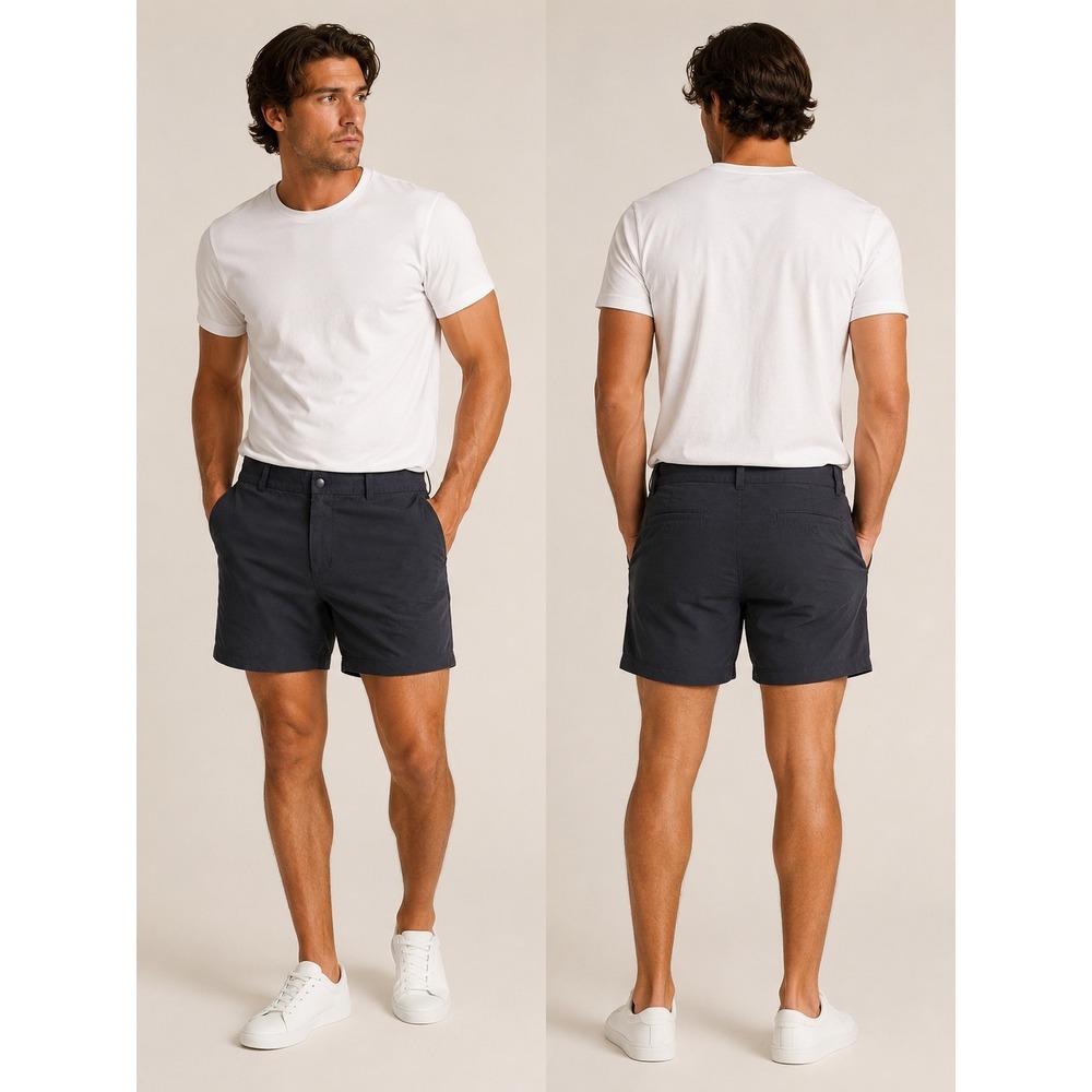 Lululemon Commission Shorts Mens 34 Obsidian Gray Warpstreme Golf